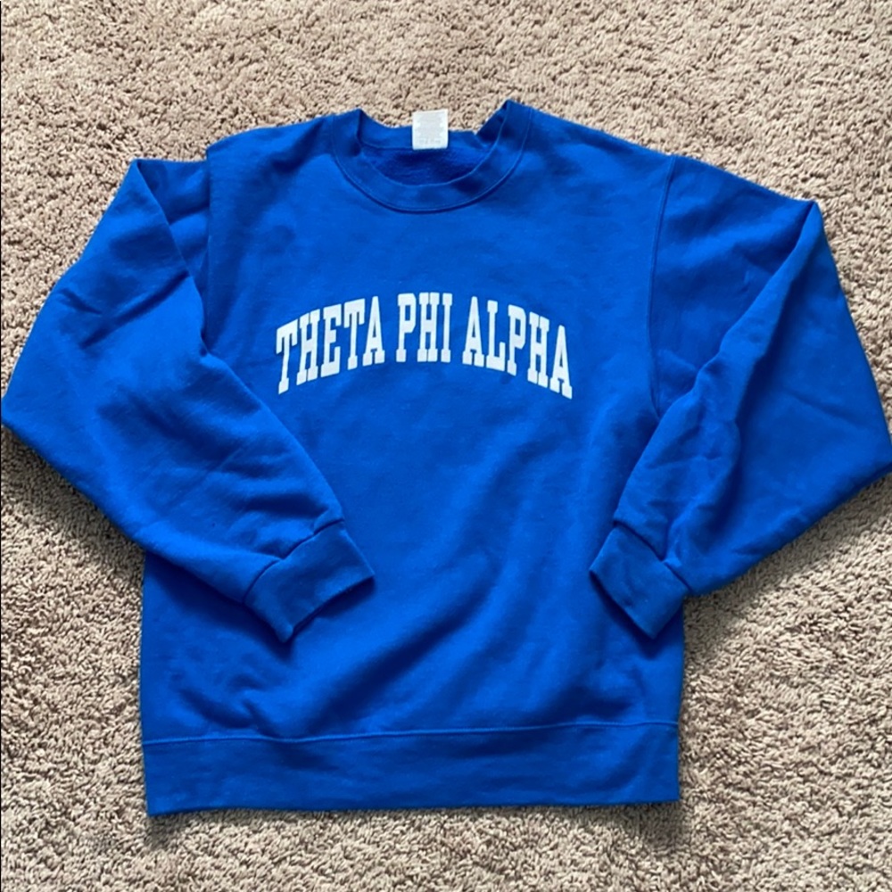 Theta Phi Alpha sorority crew neck